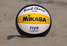 Image 21Mikasa VLS300, official ball for the 2017 FIVB Beach Volleyball World Tour (from Beach volleyball)