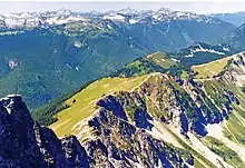 Miners Ridge below Plummer Mountain