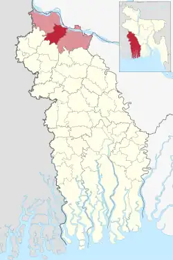 Location of Mirpur