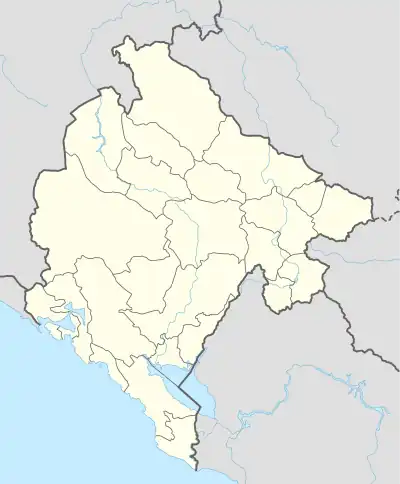 Lađana is located in Montenegro