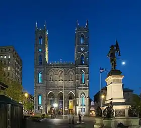 Notre-Dame Basilica, in Montreal, Canada