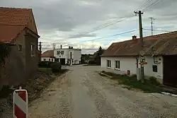 View towards the municipal office