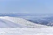 Image 42Winter with frozen coniferous trees near Mt. Kumano in the Mount Zaō range in Miyagi Prefecture (from Geography of Japan)