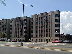 The Grand Concourse runs through the neighborhood.