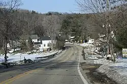 Looking north on WIS 152