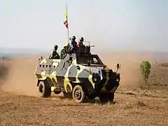 BAAC-87 armoured personnel carrier of Myanmar Army