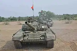 T-72S main battle tank of Myanmar Army