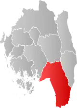 Halden within Østfold