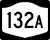 New York State Route 132A marker