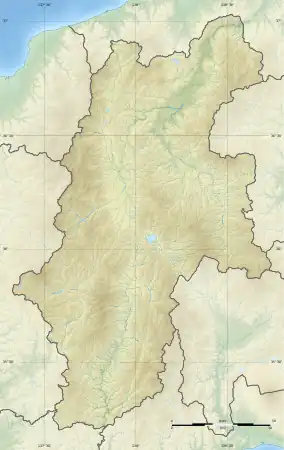 Mount Chō is located in Nagano Prefecture