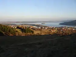 Sky view of the Námestovo District