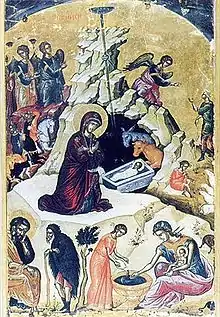 The Nativity.(16th century)