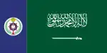 Naval Ensign of Saudi Arabia. (Ratio: 12:25)