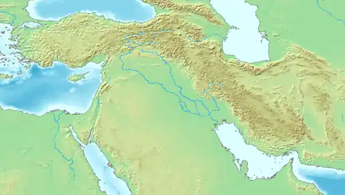 Kul-e Farah is located in Near East