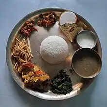 Nepali Khana - Dal Bhat Tarkari