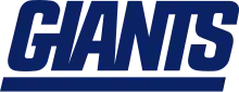 New York Giants wordmark