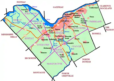 Fallowfield, Ottawa is located in Ottawa