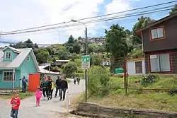 Houses in Niebla