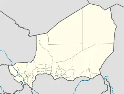 Tahoua is located in Niger