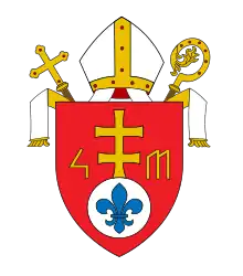 Coat of arms of the Diocese of Nitra