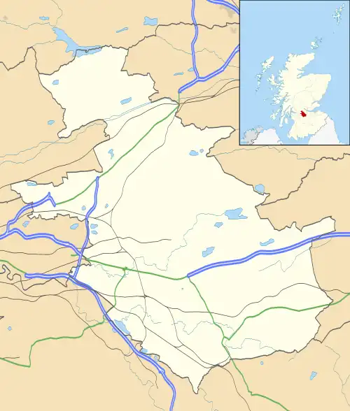 Stoneyetts Hospital is located in North Lanarkshire