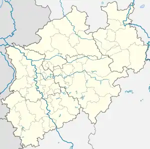 Stolberg  is located in North Rhine-Westphalia