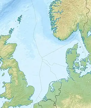 Statfjord oil field is located in North Sea