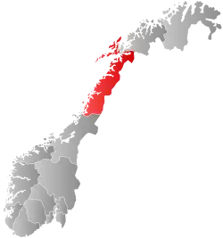 Nordland within Norway