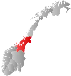 Trøndelag within Norway