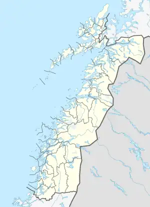 Tømmerneset is located in Nordland