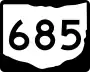 State Route 685 marker