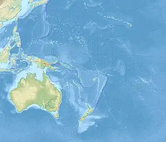 1953 Suva earthquake is located in Oceania