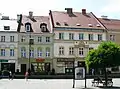 Old townhouses at the Market Square