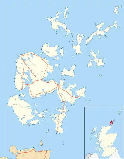 RNAS Hatston is located in Orkney Islands