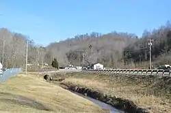 East of Hanging Rock along State Route 650