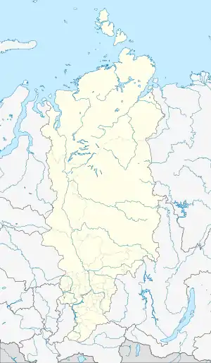 Arctic Cape is located in Krasnoyarsk Krai