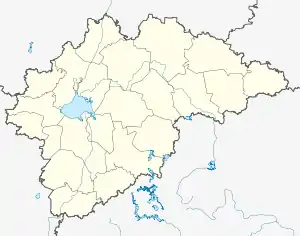 Khvoynaya is located in Novgorod Oblast