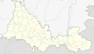 Komarovsky is located in Orenburg Oblast