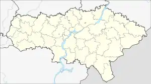 Saratov West is located in Saratov Oblast