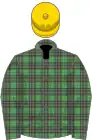 Mcalpine tartan, gold cap