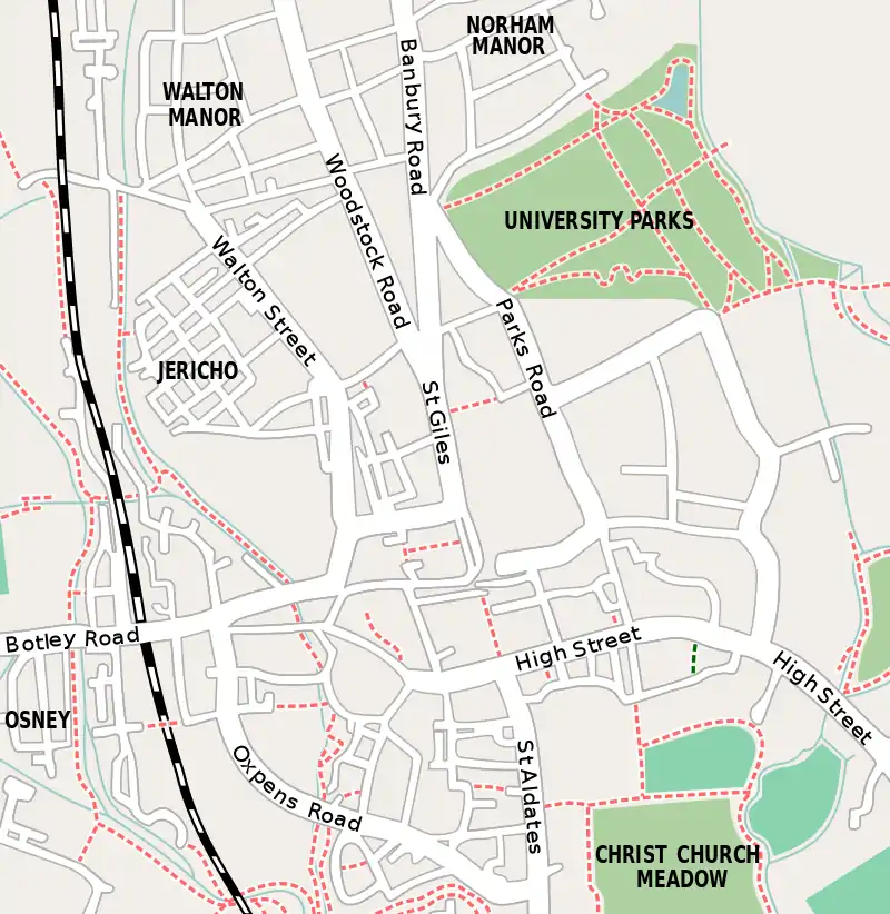 Colleges of the University of Oxford is located in Oxford city centre