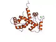 2bbm: SOLUTION STRUCTURE OF A CALMODULIN-TARGET PEPTIDE COMPLEX BY MULTIDIMENSIONAL NMR