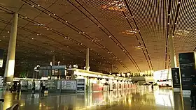 Departure hall, T3