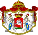 Czartoryski coat of arms used in 1785