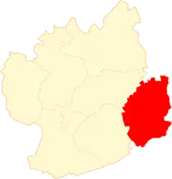 Location of Gmina Łęka Opatowska