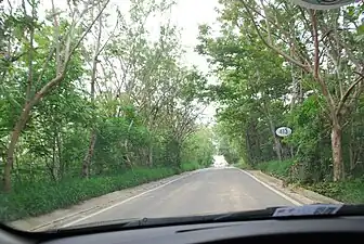 Heading towards Aguada in Puntas barrio after the entrance to Punta Higuero Light