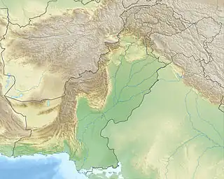 1981 Darel Valley earthquake is located in Pakistan