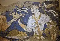 Panjakent (Panjīkant) mural, 6th-8th centuries AD