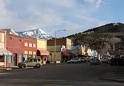 Paonia's Grand Avenue, looking south