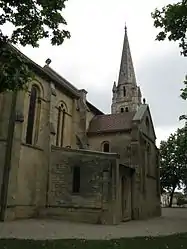 The church in Parempuyre